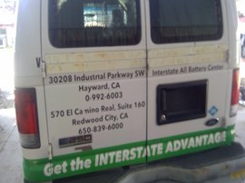 2012 FORD E-250 CARGO VAN WHITE, AUTO, 5.4L F26349